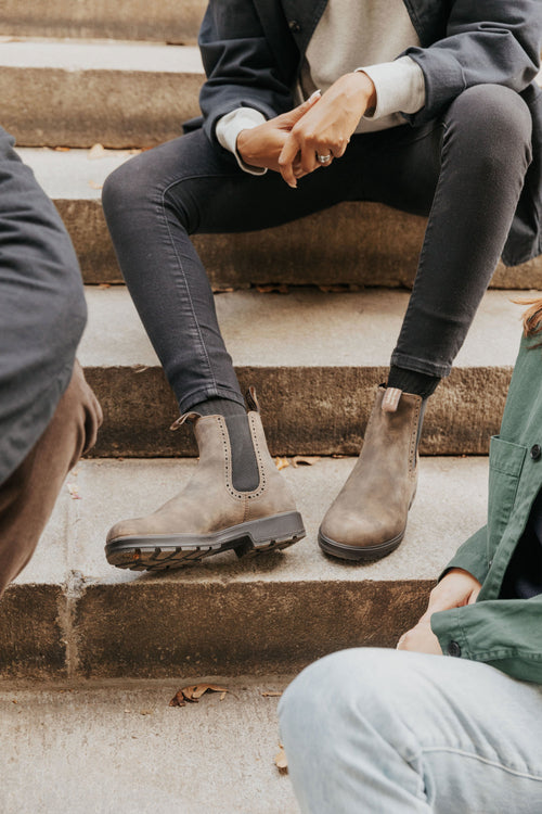 Lifestyle Women 2 image of Blundstone Women's Originals #1351 in Rustic Brown