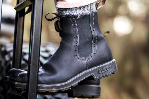 Lifestyle Women 4 image of Blundstone Women's Originals #1448 in Voltan Black