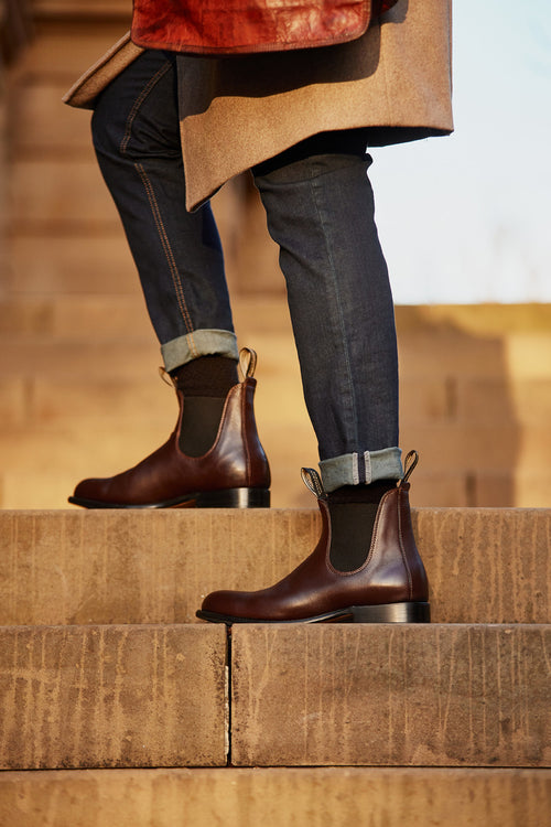 Lifestyle Men 8 image of Blundstone Men's Heritage #155 in Brown