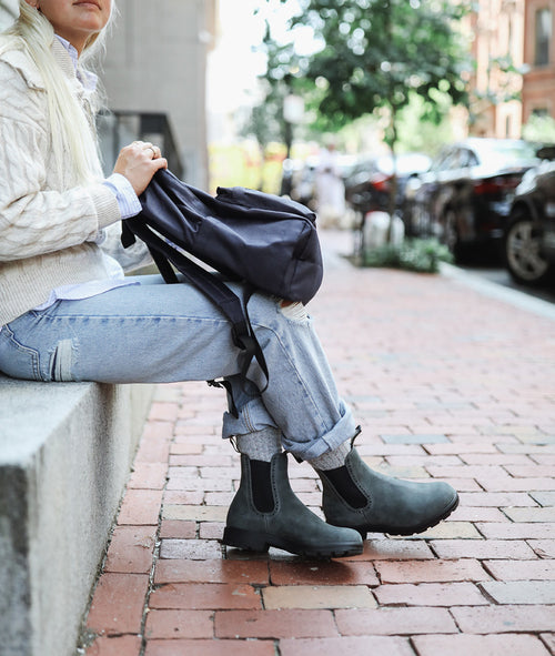 Lifestyle Women 10 image of Blundstone Women's Originals #1630 in Rustic Black