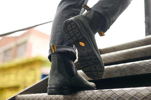 Lifestyle Men 4 image of Blundstone Men's All-Terrain #2055 in Rustic Black