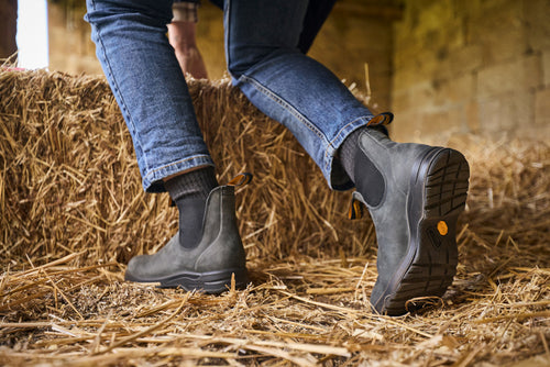 Lifestyle Women 6 image of Blundstone Women's All-Terrain #2055 in Rustic Black