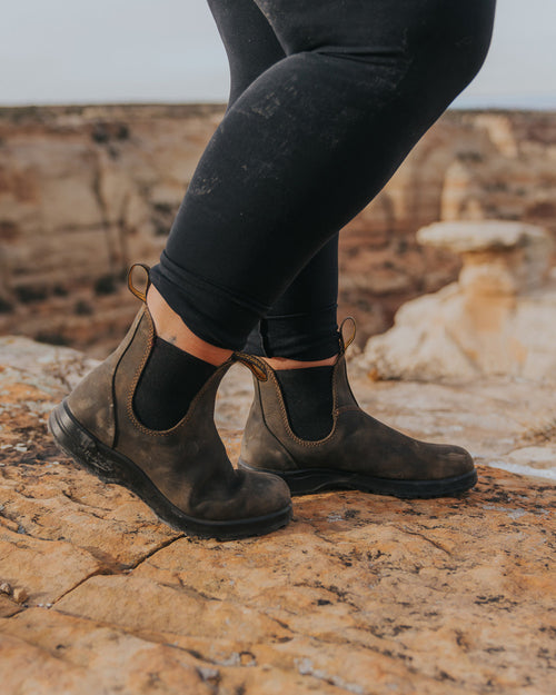 Lifestyle Women 8 image of Blundstone Women's All-Terrain #2056 in Rustic Brown