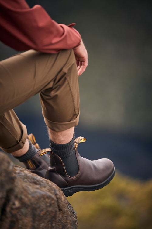 Lifestyle Men 4 image of Blundstone Men's All-Terrain #2057 in Cocoa Brown