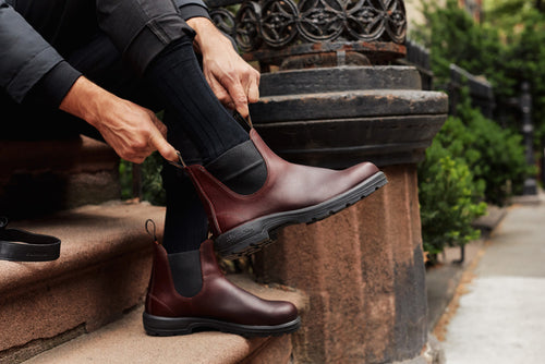 Lifestyle Men 5 image of Blundstone Men's Classics #2130 in Auburn