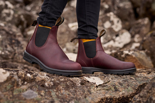 Lifestyle Women 5 image of Blundstone Women's Classics #2130 in Auburn