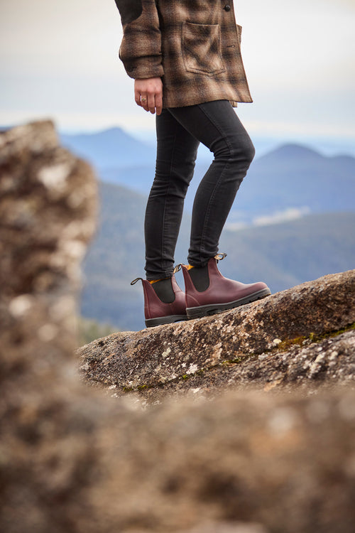 Lifestyle Women 7 image of Blundstone Women's Classics #2130 in Auburn