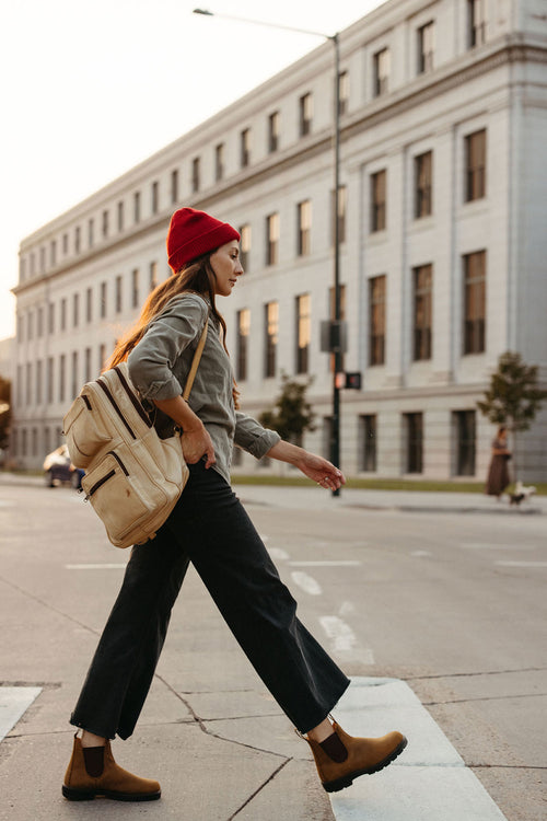 Lifestyle Women 1 image of Blundstone Women's Classics #562 in Saddle Brown