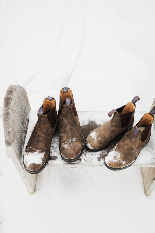 Lifestyle Women 3 image of Blundstone Women's Thermal #584 in Rustic Brown