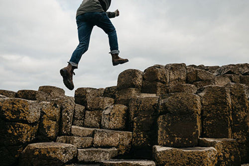 Lifestyle Men 3 image of Blundstone Men's Classics #585 in Rustic Brown
