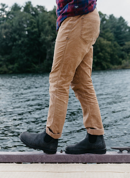 Lifestyle Men 3 image of Blundstone Men's Classics #587 in Rustic Black