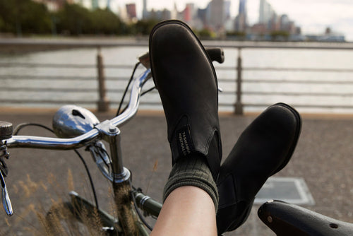 Lifestyle Women 2 image of Blundstone Women's Dress #063 in Black