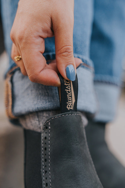 Lifestyle Women 8 image of Blundstone Women's Originals #1630 in Rustic Black