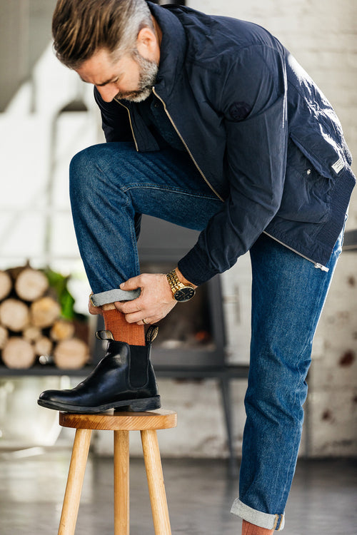 Lifestyle Men 3 image of Blundstone Men's Dress #1901 in Black