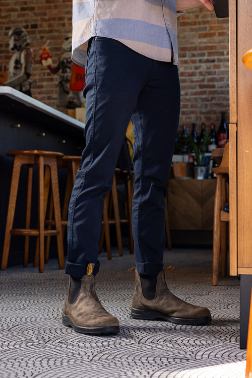 Lifestyle Men 7 image of Blundstone Men's All-Terrain #2056 in Rustic Brown