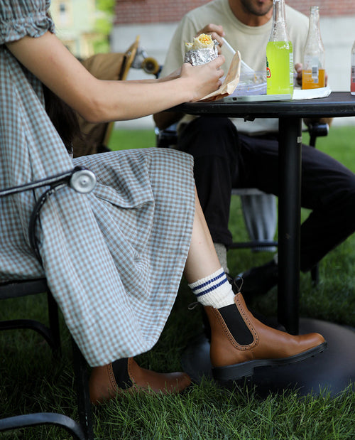 Lifestyle Women 7 image of Blundstone Women's Originals #2215 in Camel