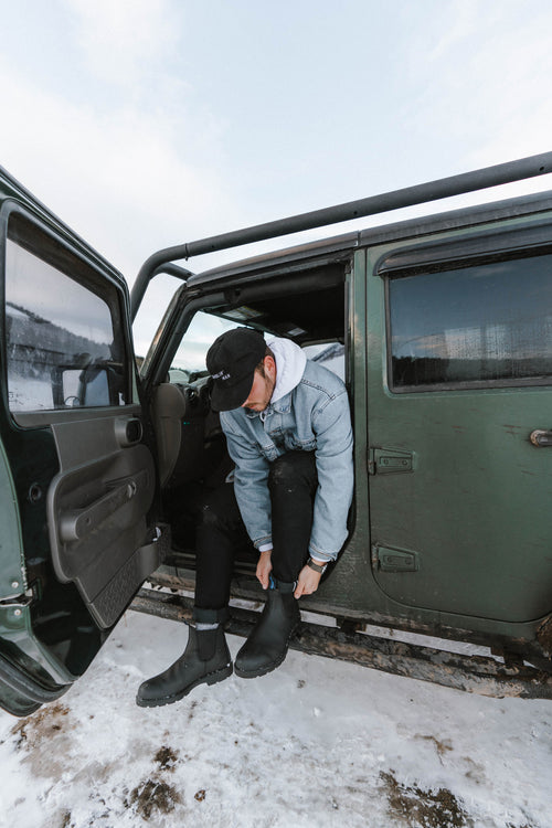 Lifestyle Men 10 image of Blundstone Men's Thermal #566 in Black