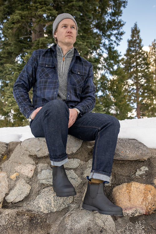 Lifestyle Men 5 image of Blundstone Men's Thermal #566 in Black