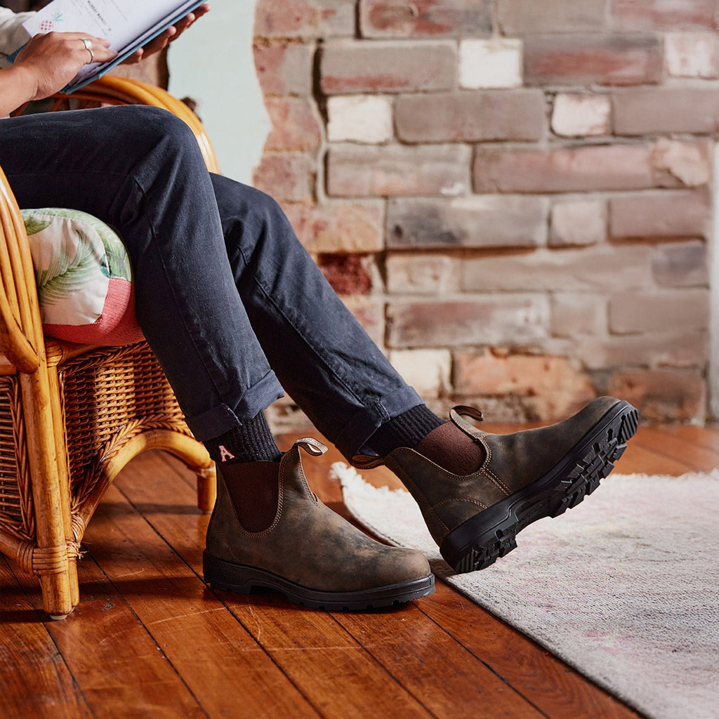 Jacob Elordi featured wearing Blundstone 585 in Esquire & Inside Hook