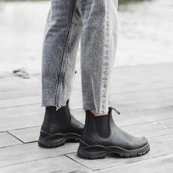 Women's Lug Boots - Lug Sole Chelsea Boots in Women's Sizes Women's Lug Boots - Lug Sole Chelsea Boots in Women's Sizes