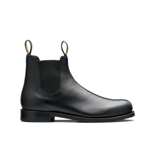 Black Premium Leather Chelsea Boots, Women's Heritage 156 - Blundstone