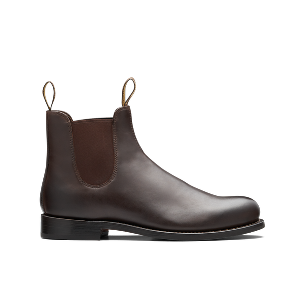 Brown Premium Leather Chelsea Boots, Men's Heritage 157 - Blundstone