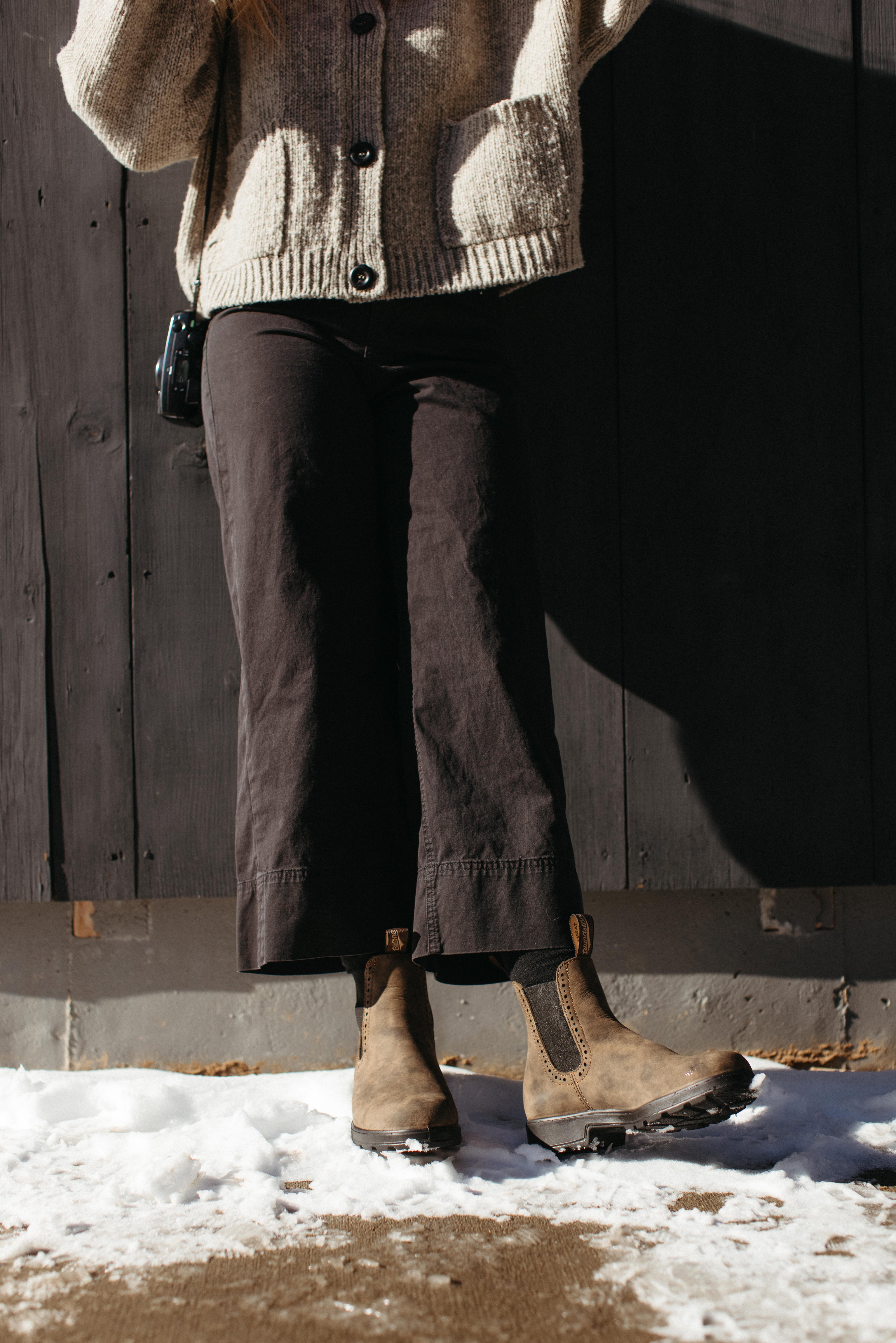 Rustic Brown Premium Leather High Top Boots, Women's Originals