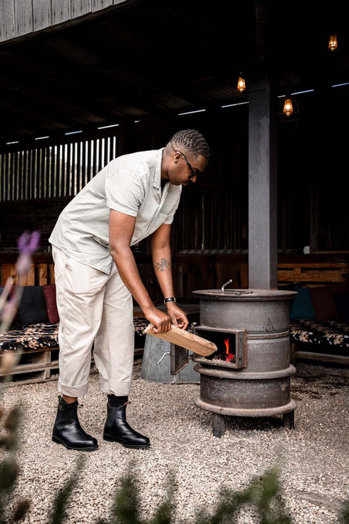 Lifestyle Men 6 image of Blundstone Men's Heritage #156 in Black