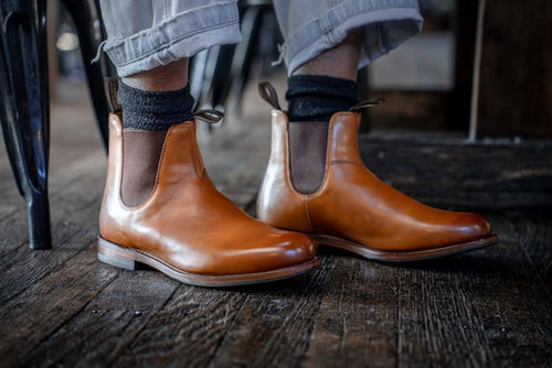 Lifestyle Men 1 image of Blundstone Men's Heritage #158 in Chestnut