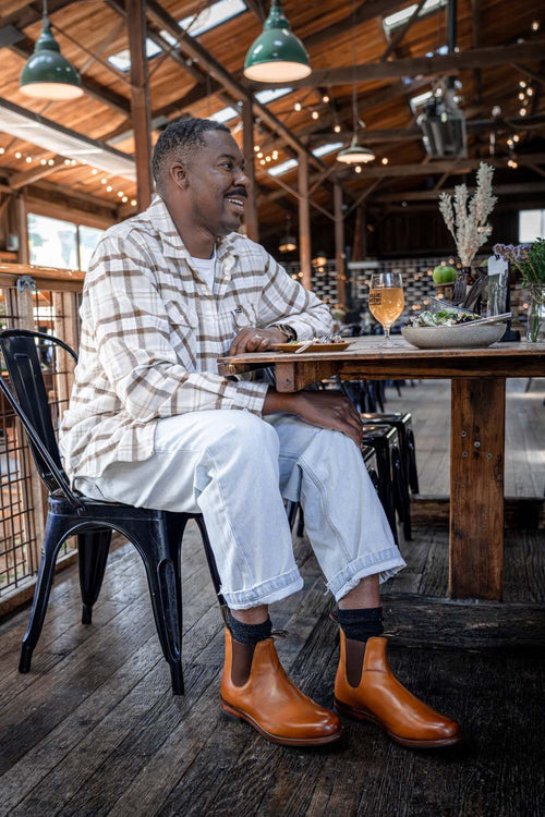 Lifestyle Men 4 image of Blundstone Men's Heritage #158 in Chestnut