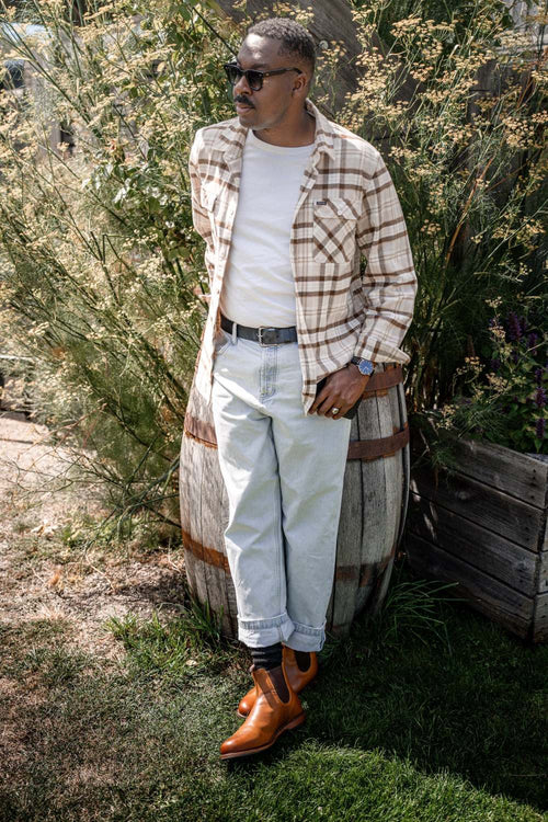 Lifestyle Men 8 image of Blundstone Men's Heritage #158 in Chestnut