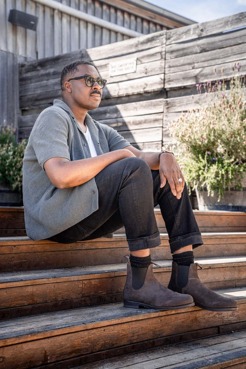 Lifestyle Men 4 image of Blundstone Men's Heritage #159 in Chocolate