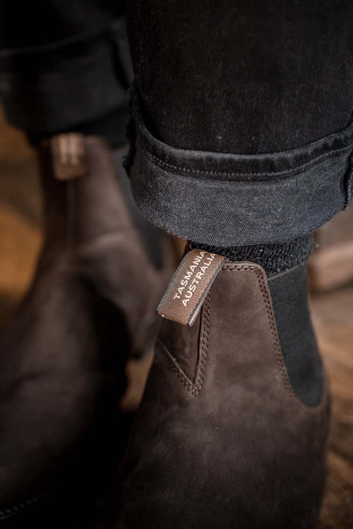 Lifestyle Men 6 image of Blundstone Men's Heritage #159 in Chocolate