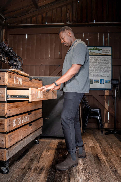 Lifestyle Men 7 image of Blundstone Men's Heritage #159 in Chocolate