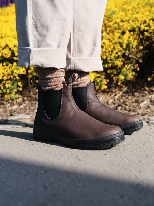 Lifestyle Women 2 image of Blundstone Women's Terrain #2634 in Rocky Road