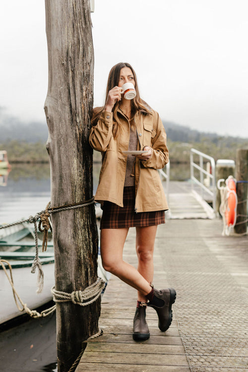 Lifestyle Women 3 image of Blundstone Women's Terrain #2634 in Rocky Road