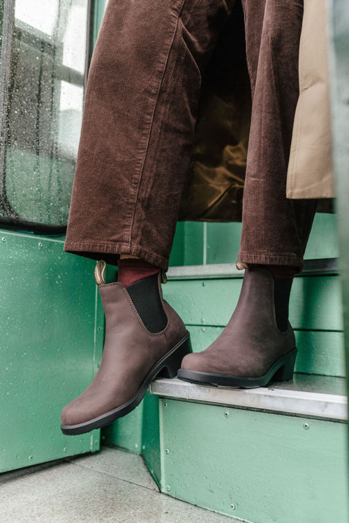 Lifestyle Women 6 image of Blundstone Women's Series #2666 in Ground Coffee