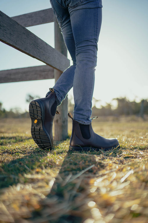 Lifestyle Women 1 image of Blundstone Women's All-Terrain #2057 in Cocoa Brown