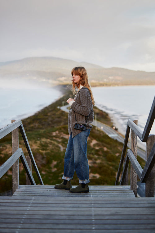 Lifestyle Women 7 image of Blundstone Women's Classics #2442 in Forest