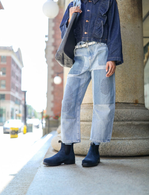 Lifestyle Women 5 image of Blundstone Women's Originals #2503 in Midnight Navy