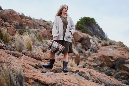 Lifestyle Women 6 image of Blundstone Women's Originals #2528 in Claret