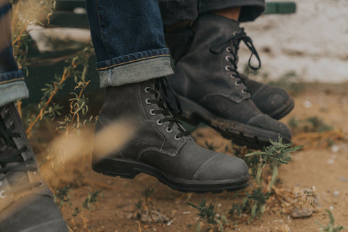 Lifestyle Women 3 image of Blundstone Women's Originals #2530 in Steel Grey