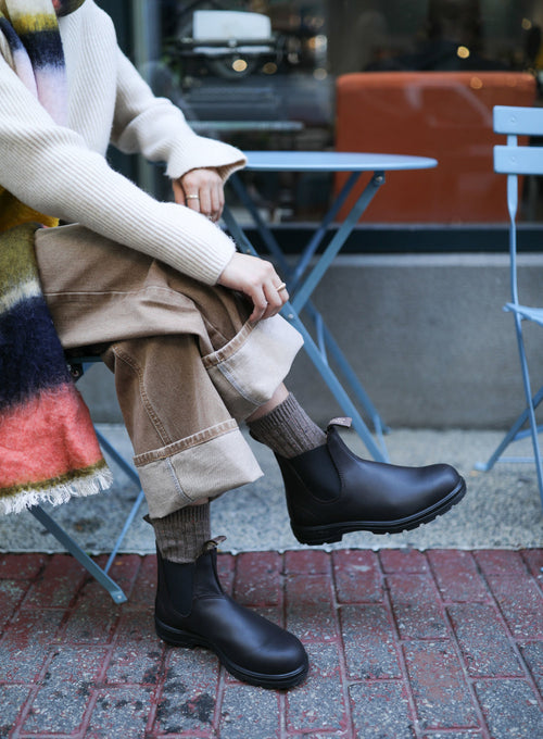 Lifestyle Women 4 image of Blundstone Women's Classics #2540 in Claret