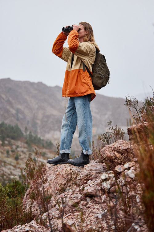 Lifestyle Men 7 image of Blundstone Men's Classics #2550 in Vintage Zinc Brush