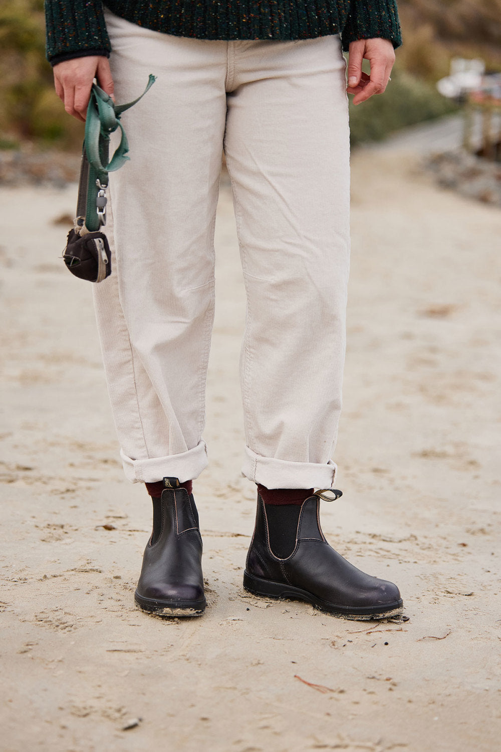 新品未使用品‼️BlundStone classics 25cm Vintage Zinc Brush Full Grain Leather Chelsea Boots, Men's