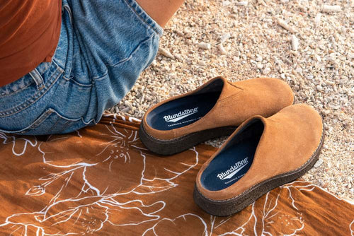 Lifestyle Women 6 image of Blundstone Women's Aerocork #2686 in Sahara Tan