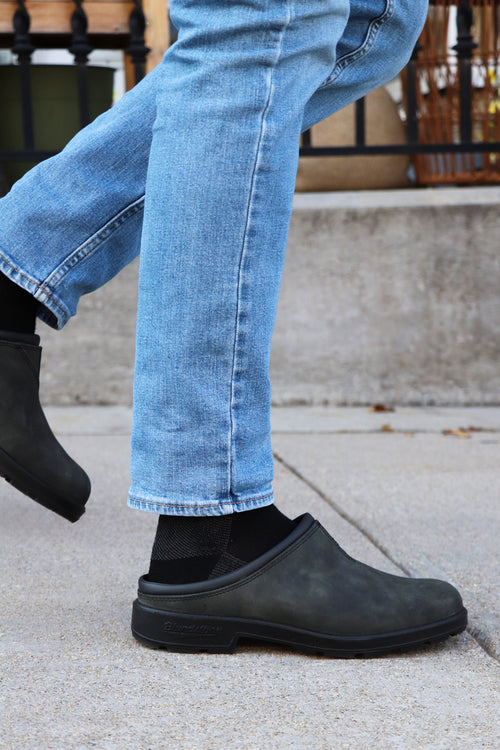 Lifestyle 6 image of Blundstone Black Merino Wool Blend Socks in Black