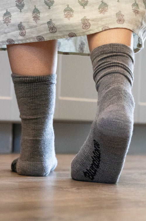 Lifestyle 5 image of Blundstone Forge Grey Merino Wool Blend Socks in Forge Grey