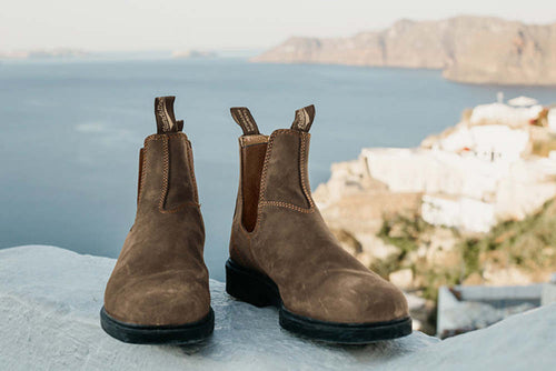 Lifestyle Women 10 image of Blundstone Women's Dress #1306 in Rustic Brown