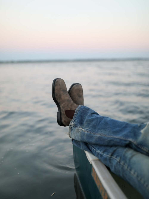 Lifestyle Women 8 image of Blundstone Women's Dress #1306 in Rustic Brown